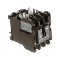 Continuado aux. continuado de la bobina With1No-1Nc del carril 24V del DP W/Din de 3P 25A