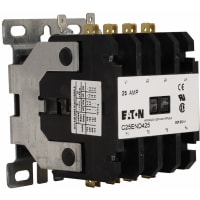 Contactor definido del control del propósito, 30A 4 poste 24Vdc abierto