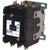Contactor definido del control del propósito, CONTACTO AUX. de la bobina With1NO-1NC de 3P 60A 120V