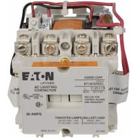 PAQUETE MECH CONTINUADO del BULTO del LTG OPN 30A 2P 120V HLD