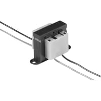 El transformador, laminado, 20VA, chasis montan, 480V/24V, plomos de alambre,  4000 serie