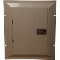 Cubierta superficial de interior del CH con la puerta para las cajas del tamaño B