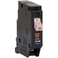Tipo kAIC del interruptor de CHF 1-Pole 25A 10 120/240V