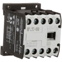 El mini relais del control, 4 poste (2No-2Nc), 10 amperio, enmarca A, 240Vac