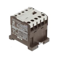 Mini contactor, 3 poste, 8.8 amperio, 1No aux., bobina 480Vac