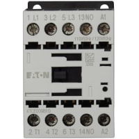 Contactor, 3 Poste, 9 Amperio, Marco B, 1No Aux., Bobina 600Vac