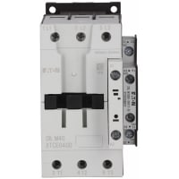 CONTACTOR; 3 POSTE; 72 Amperio; MARCO D; 1NO-1NC AUX.; BOBINA 24VDC