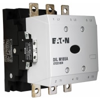 Contactor, 3 poste, 225 amperio, marco H, 2No-2Nc aux., bobina 120Vac