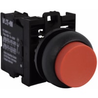 Interruptor de botón, 22m m, botón momentáneo, extendido, 6A, 500V, serie del RMQ-Titán