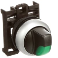 Actuador de interruptor del selector, 22m m, 3-Pos iluminado, mantenido, RMQ-Titán