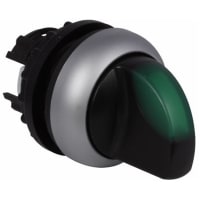Actuador de Llave selectora, 22m m, 3-Pos iluminado, izquierda de vuelta, RMQ-Titán