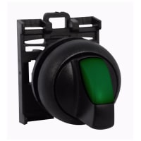 Actuador de Llave selectora, 22m m, 3-Pos iluminado, izquierda de vuelta, RMQ-Titán