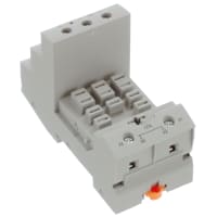 Base del relais; terminal del tornillo; para los mini contactores de energía DPDT o 3PDT; RIF-4-BSC/3x21