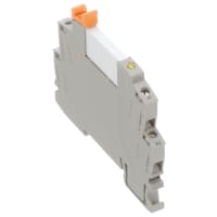 El módulo de relais, SPST-NO, 250VAC, 250VDC/24VDC, 6A, RIFLINE TERMINA series del RELAIS