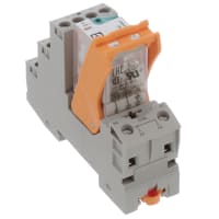 Accione el relais, DPDT, 24VDC/250VAC, 250VDC, 10A, RIFLINE TERMINAN series del RELAIS