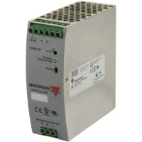 Fuente de alimentación, 240W, 24VDC, montaje del carril del dinar, tornillo, compacto