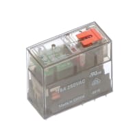 Accione el relais, SPDT, 24VAC/250VAC, 250VDC, 16A, RIFLINE TERMINAN series del RELAIS