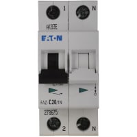 Curva suplementaria 1077 del protector 1P+N 4 A.C. de la UL de Faz