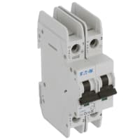 Interruptores miniatura, 5A, 2 poste, curva de C, 125 VDC, UL489, serie de FAZ-NA