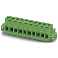 Serie de la posición COMBICON MSTB del tornillo de enchufe del PWB 6 5.08m m 12AWG 320V 16A