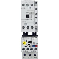 Arrancador de DOL, 3 poste, IEC, 1.6-2.4A FLA, 110VAC 50Hz, bobina de 120VAC 60Hz, contacto aux. 1NC