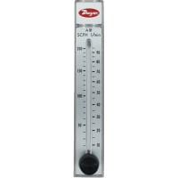Flujómetro, Tarifa-Amo, acumulador del 3%, aire de 20-200 Scfh, cuerpo de la PC