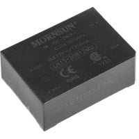 Fuente de alimentación encajada del modo del interruptor I/P: 264 370V C.C.O/P de la CA V: 12V C.C. 15W 1.25A