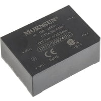 Fuente de alimentación encajada del modo del interruptor I/P: 264 370V C.C.O/P de la CA V: 24V C.C. 15W 625mA