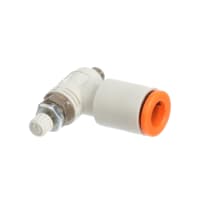 Apresure el regulador del extractor, codo, puerto 10-32UNF, para 1/4 | SMC