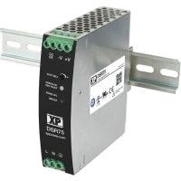 Fuente de alimentación de AC-DC, carril del estruendo, 75W, 48V @ 1.6A, línea delgada, serie de DSR