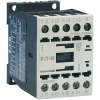 Contactor del IEC FVNR de XT, 4pole, terminales del tornillo, 20A 45, 0NO-0NC, 24 bobina del VDC