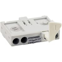 El auxiliar entra en contacto con, montaje del frente 2NO, enmarca A, serie de XT