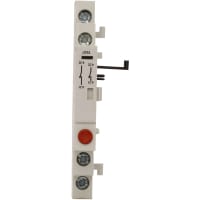 Accesorios manuales de la protección del motor de XT - indicar el contacto auxiliar, 2NC