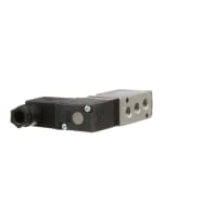 La válvula de solenoide, 2-Position escoge, 12VDC, Rc 1/8 NPTF, 3.8 CFM, 0.1-1 Mpa | SMC