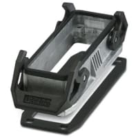 Aluminum doublelocking mounting del gasket del flat del latch del base del panel de HEAVYCON B24