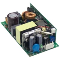 Fuente de alimentación, AC-DC, marco abierto, 75.6W, 27V@2.8A, 90-264V adentro, cubierta y L-Soporte