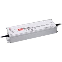 Fuente de alimentación, AC-DC, LED, 240W, 24V@10A, 90-305V adentro, IP68