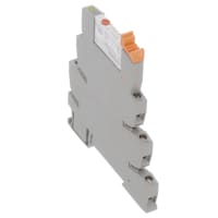 Montaje electromecánico del carril del estruendo del relais 120VAC/110VDC de la salida
