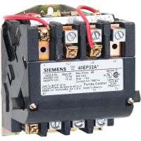 Contactor, Sz1.75, 3Ph, Opn, 120/240V,