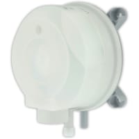 Interruptor de presión diferenciada. 08-1.20 en W.C., 1/2 en NPT, ETL aprobado