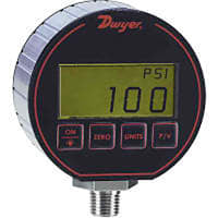 Galga de presión de Digital; DPG-006; exactitud 0.5pct; 0-200 PSI