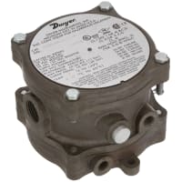 Differential Pressure Switch, Explosionproof, los .7-.15in w.c., 1950G Series