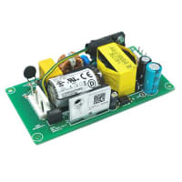 Fuente de alimentación, AC-DC, médico, ITE, 20W, 24V@0.8A, 100-240V adentro