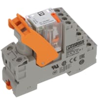 Accione el relais, 4PDT, 120VAC/250VAC, 250VDC, 5A, RIFLINE TERMINAN series del RELAIS