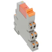 RELAIS, fines generales con el zócalo, DPDT, 24VDC, PLC-RPT- 24DC/21-21/EX