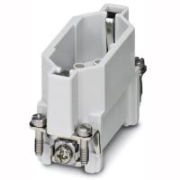 Conectador rectangular; Relleno sin contactos; 250V; 10A; posición 15+Ground; Encrespadura