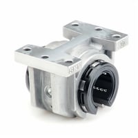 Rodamiento de bolitas linear; bloque del eje; relubrifique; 25m m; carga de los parásitos atmosféricos 3350N