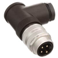 Conectador circular, enchufe, pernos masculinos, posición de 4, 9A, 300V, 7/8in-4