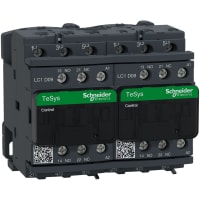 Invertir el contactor, 575VAC, 9A, IEC, serie de TeSys Deca