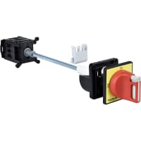 TeSys Mini-Vario, desenganche del interruptor de paro de emergencia, 20 A, parte posteriora del recinto